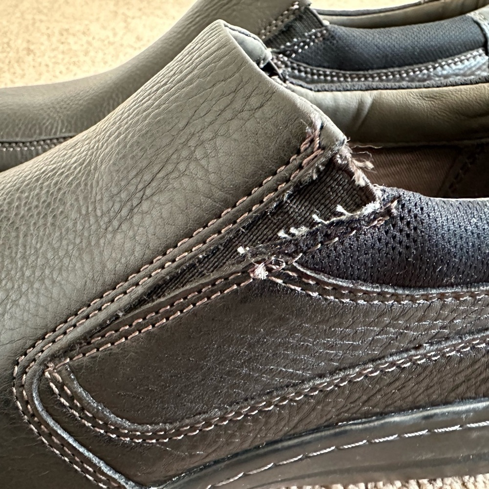 Hush Puppies Men’s Moyen Slip-ons - Size 12 - Picture 9 of 10